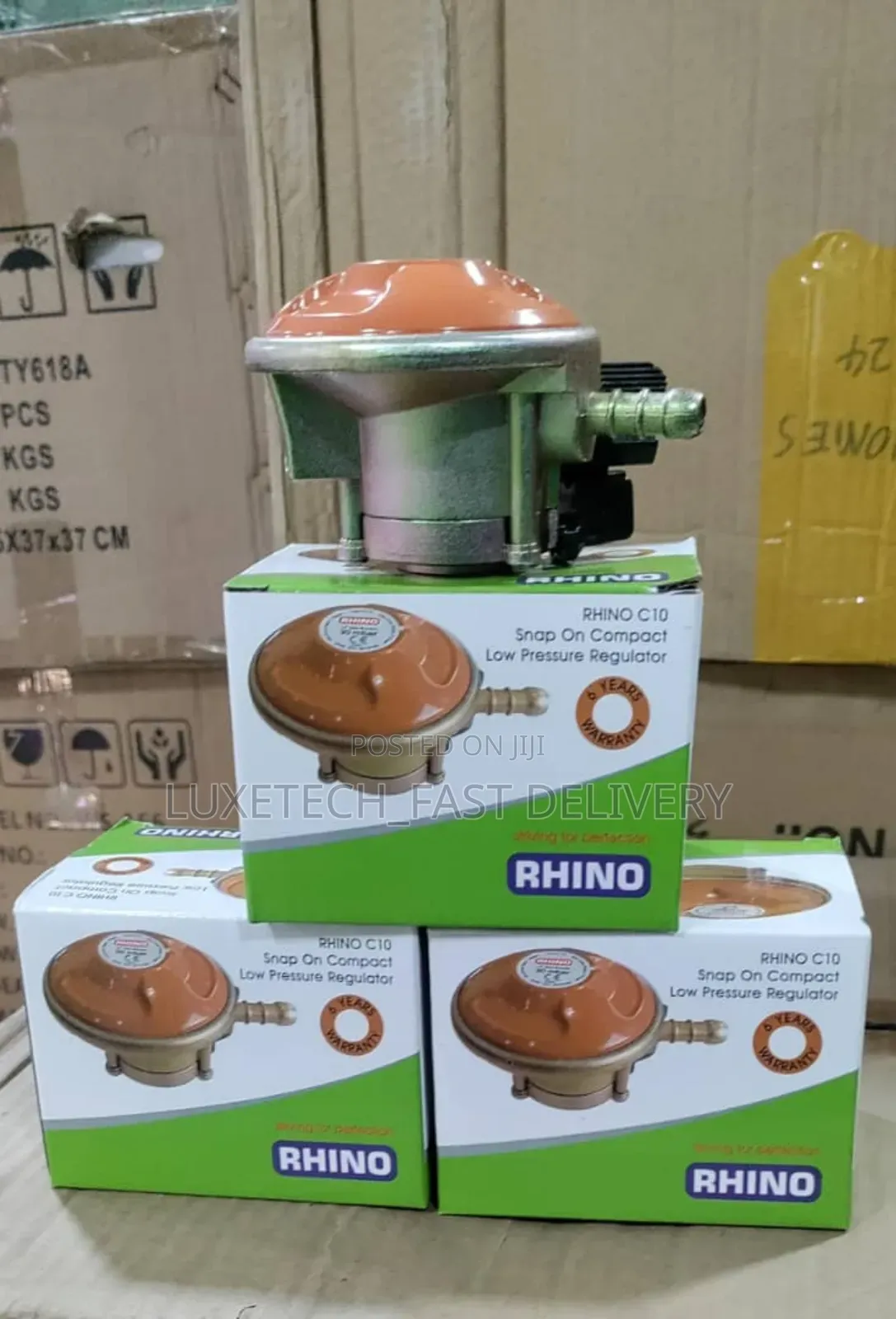 Rhino Gas Regulator for Large Gas Cylinders