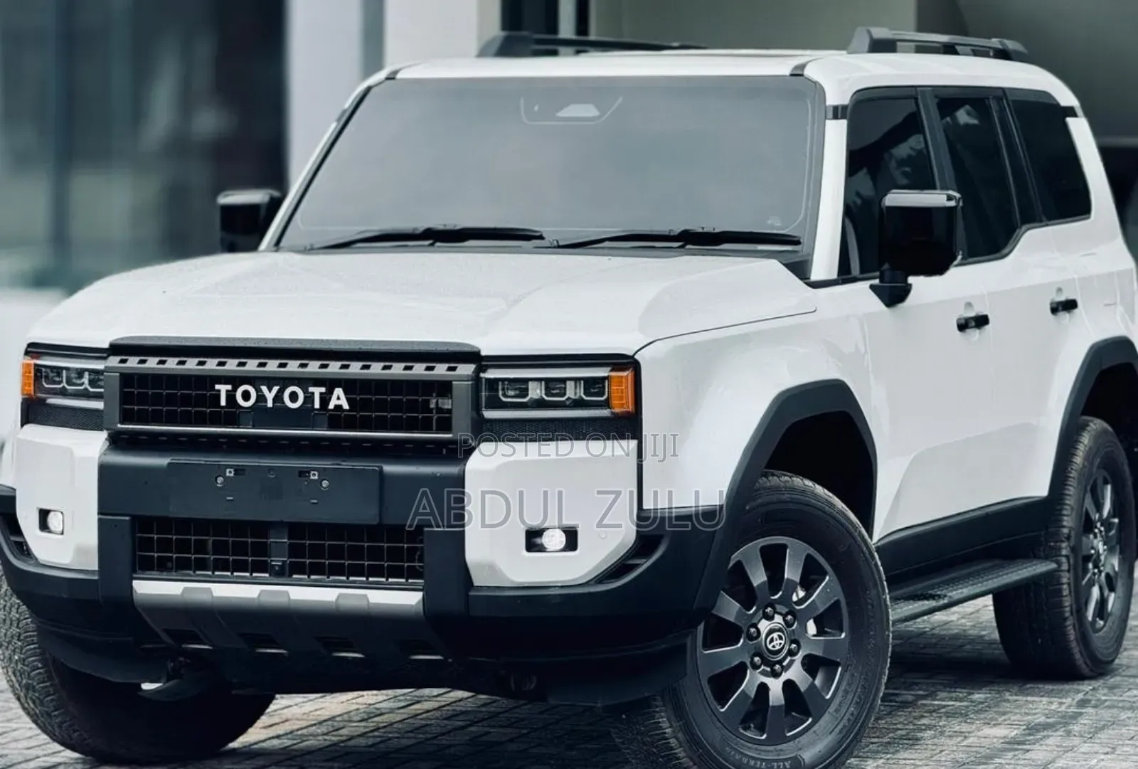 Toyota Land Cruiser Prado 2024 White