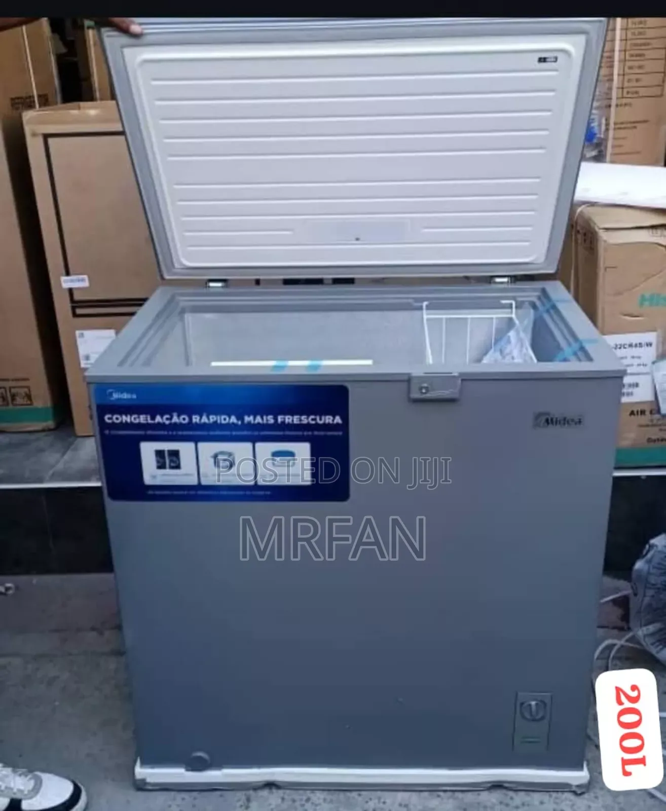 *Midea Freezer 200l*