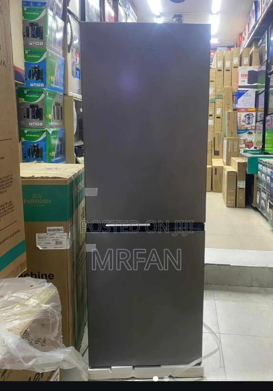 Hisense 223l Double Door Fridge - H300bts