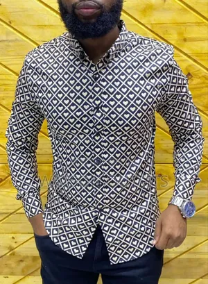 Men's Heart Design Top Shirts