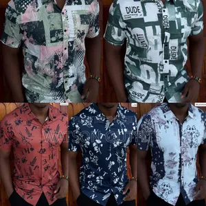 Official Men's Shirts Short Sleeve Smart and Stylish