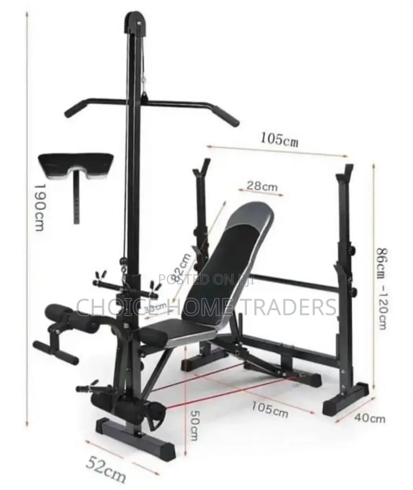 Bench Na Set Barbel Kg50