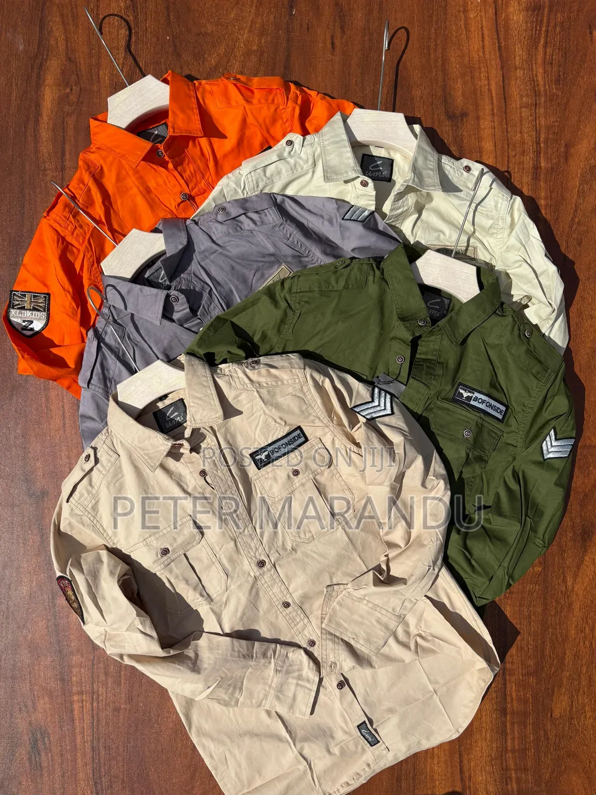 Shirts Mens Cargo Smart