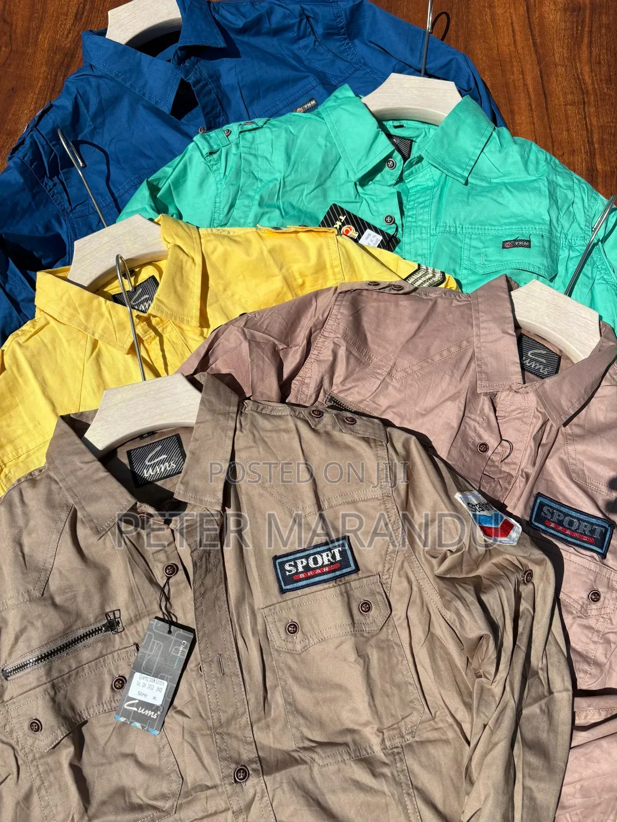 Shirts Mens Cargo Smart