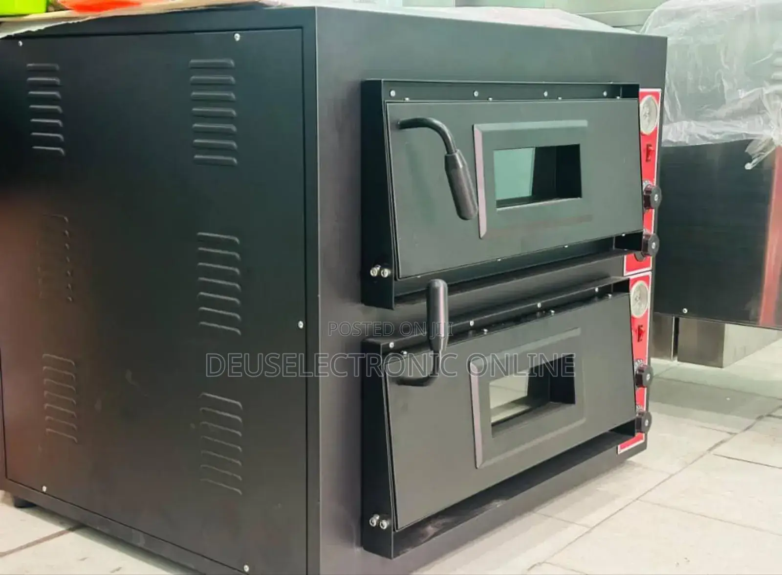 Commercial Oven Pizza Double Deck