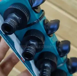 Total Garden Water Hose Connector - 9/ 4 Way / Plastic