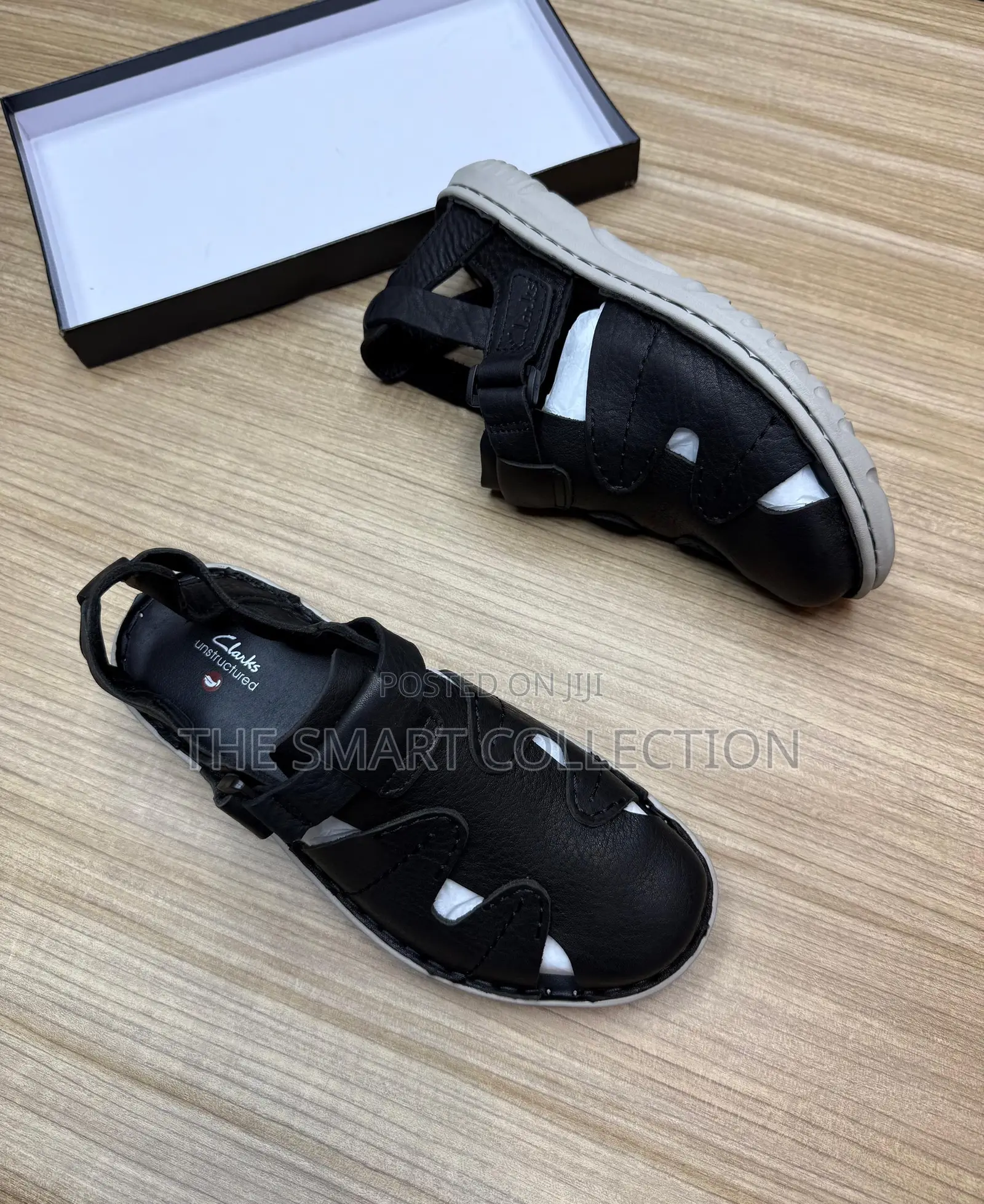 Leather Open Shoes