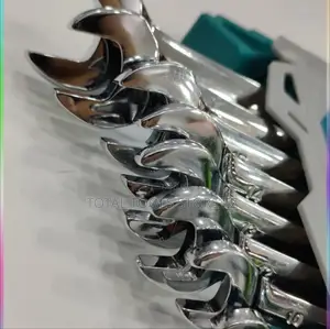 Total Spanner Set - 8 Combination / Ratchet Type Flexible