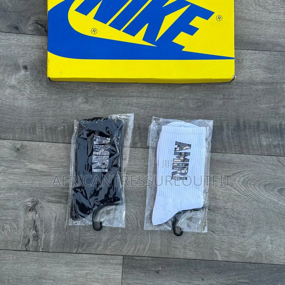 Amiri Socks Brand Collection Available Size 40–45 Premium