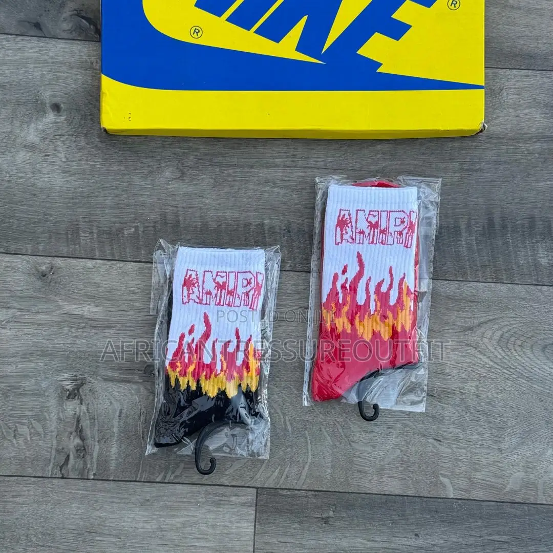 Amiri Socks Brand Collection Available Size 40–45 Premium