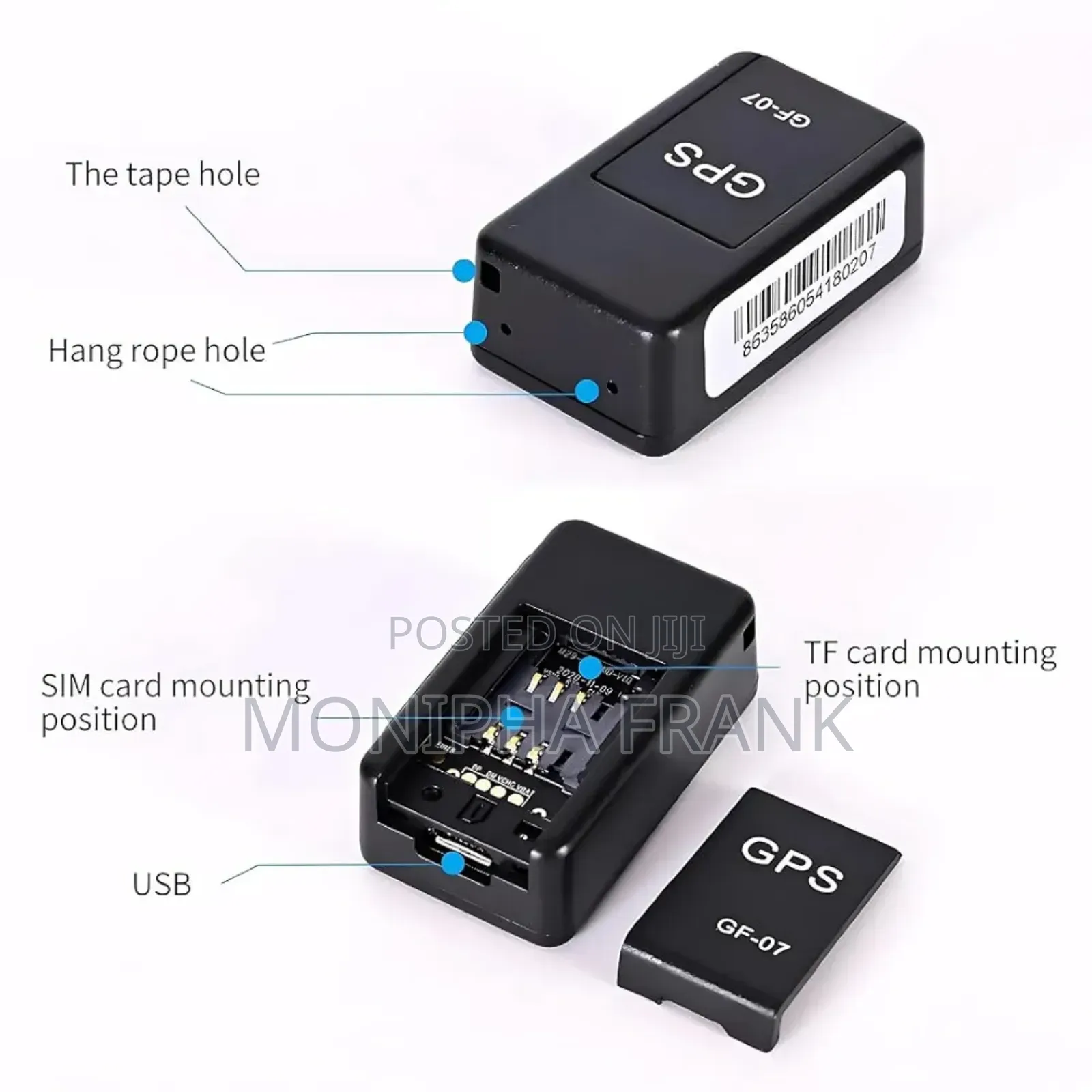 GPS Tracker Gf-07 Tracking Location