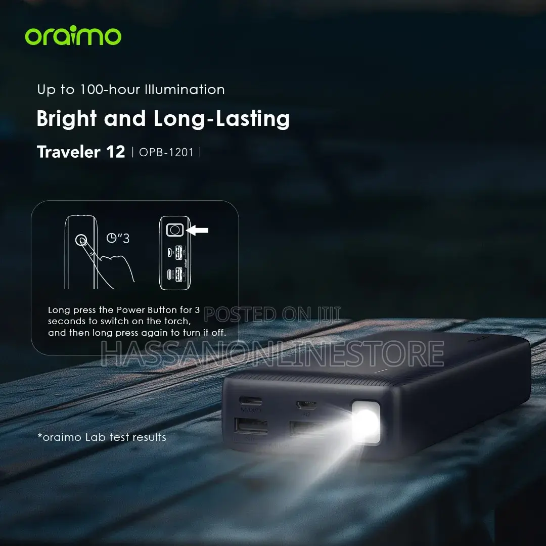 Oraimo Traveler 12 20000mah 12w Power Bank
