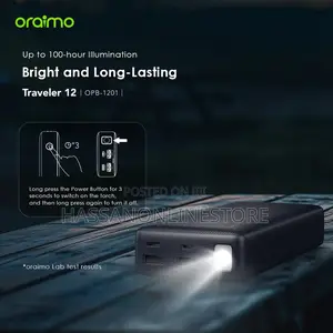 Oraimo Traveler 12 20000mah 12w Power Bank