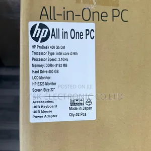 Desktop Computer HP 8GB Intel Core I3 SSD 500GB