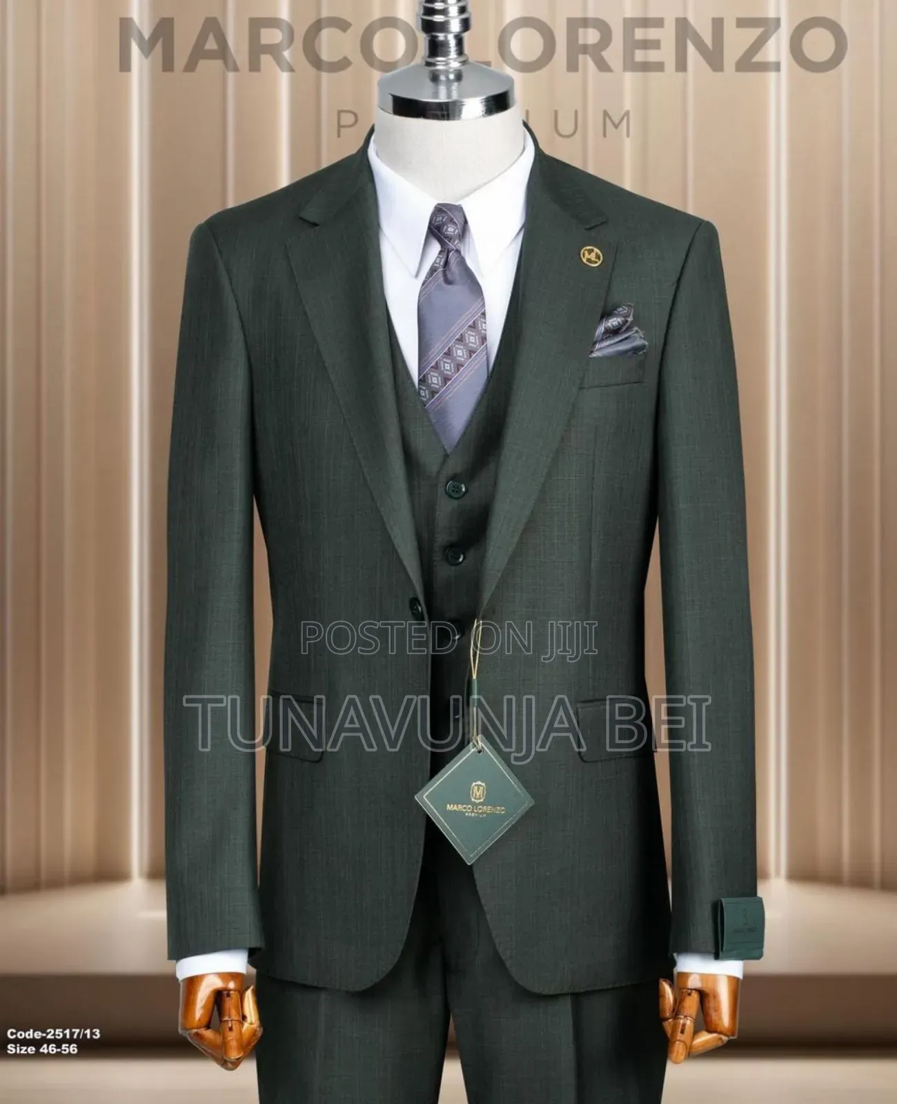 Green  Colour Suit