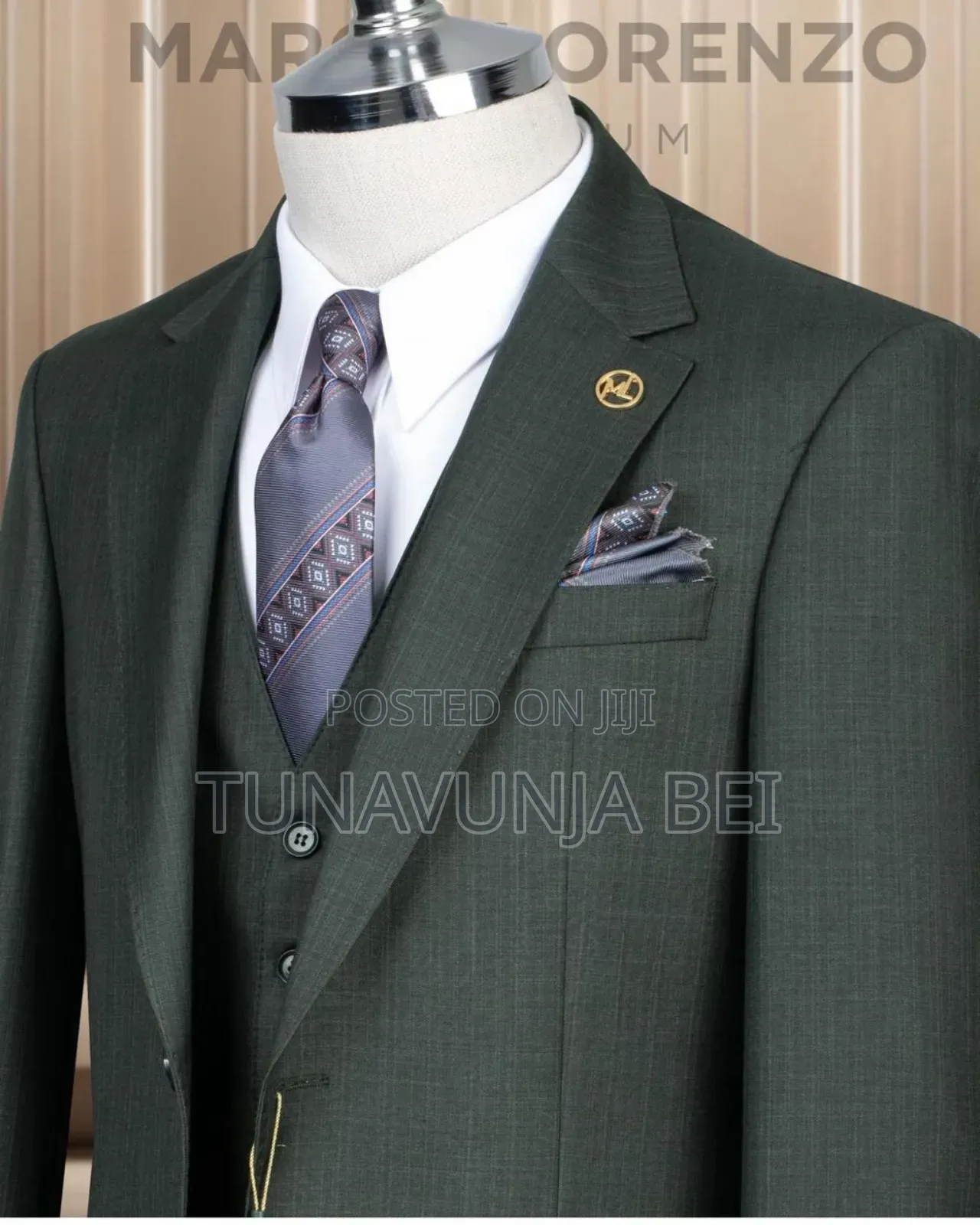 Green  Colour Suit