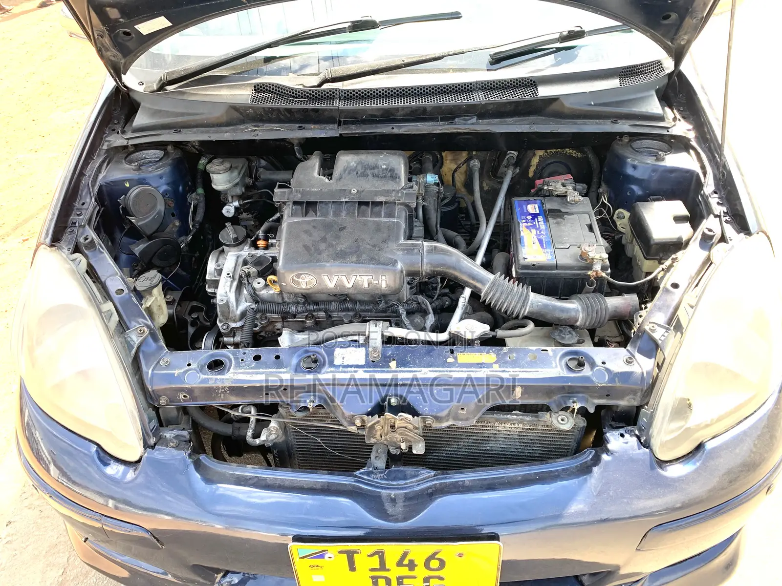Toyota Vitz 2005 Blue