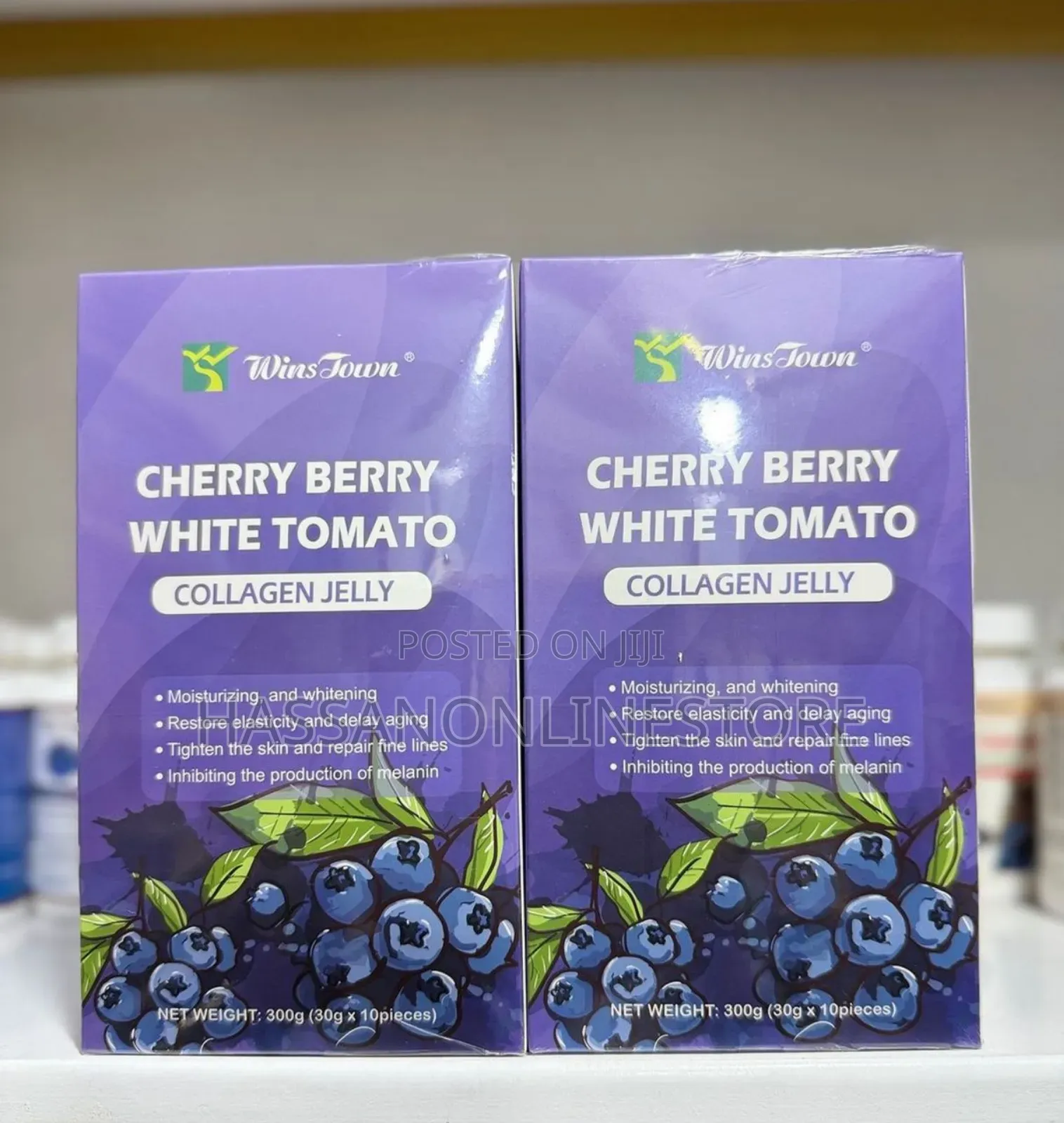 Wins Town Cherry Berry White Tomato Collagen Jelly