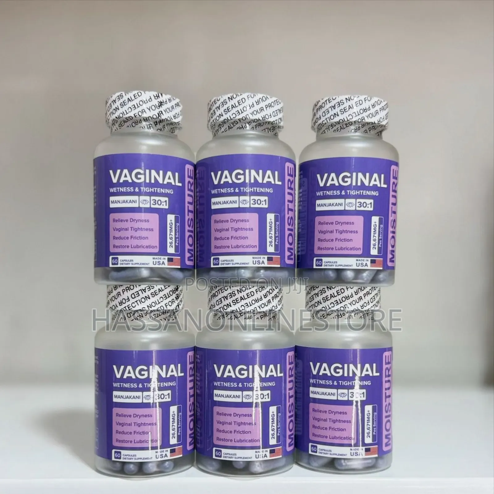Vaginal Wetness and Tightening