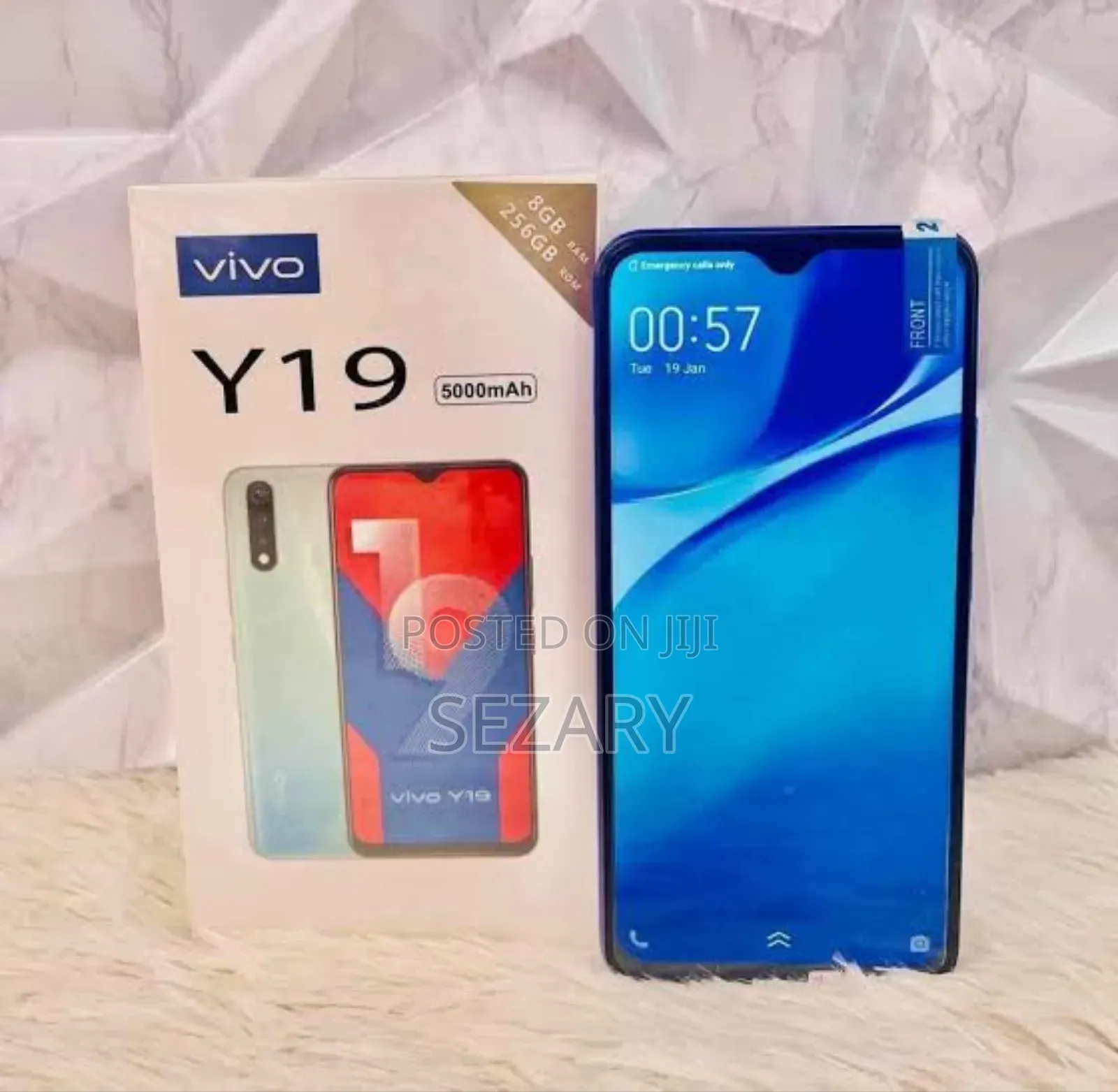 New Vivo Y19 128 GB Blue