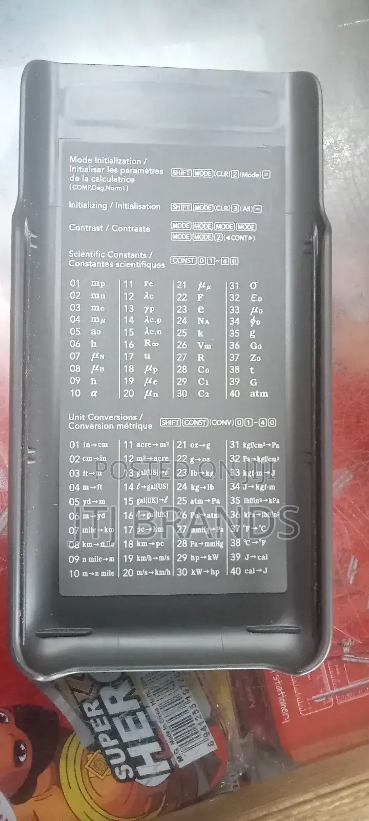 Fx 991 Scientific Calculator