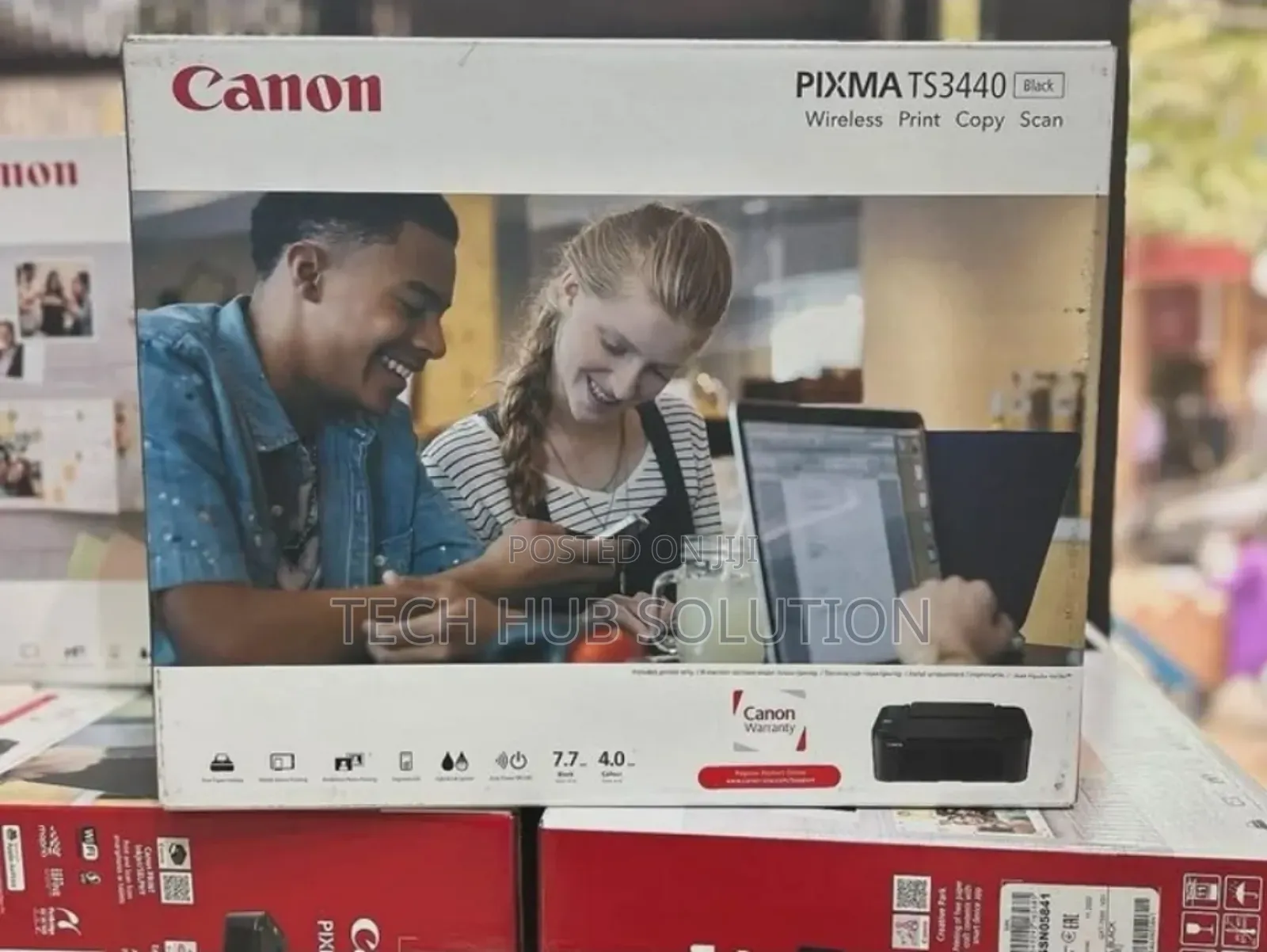 Canon Pixma Ts3440 – A4 Colour Inkjet (Wi‐Fi)