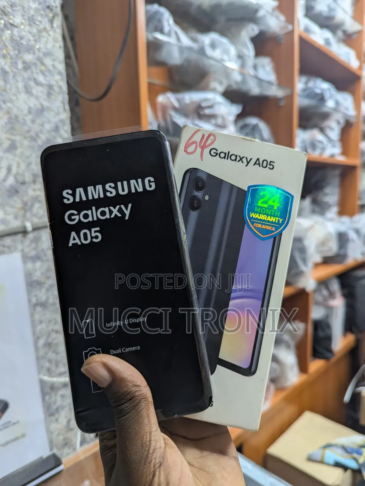 New Samsung Galaxy A05 64 GB Black