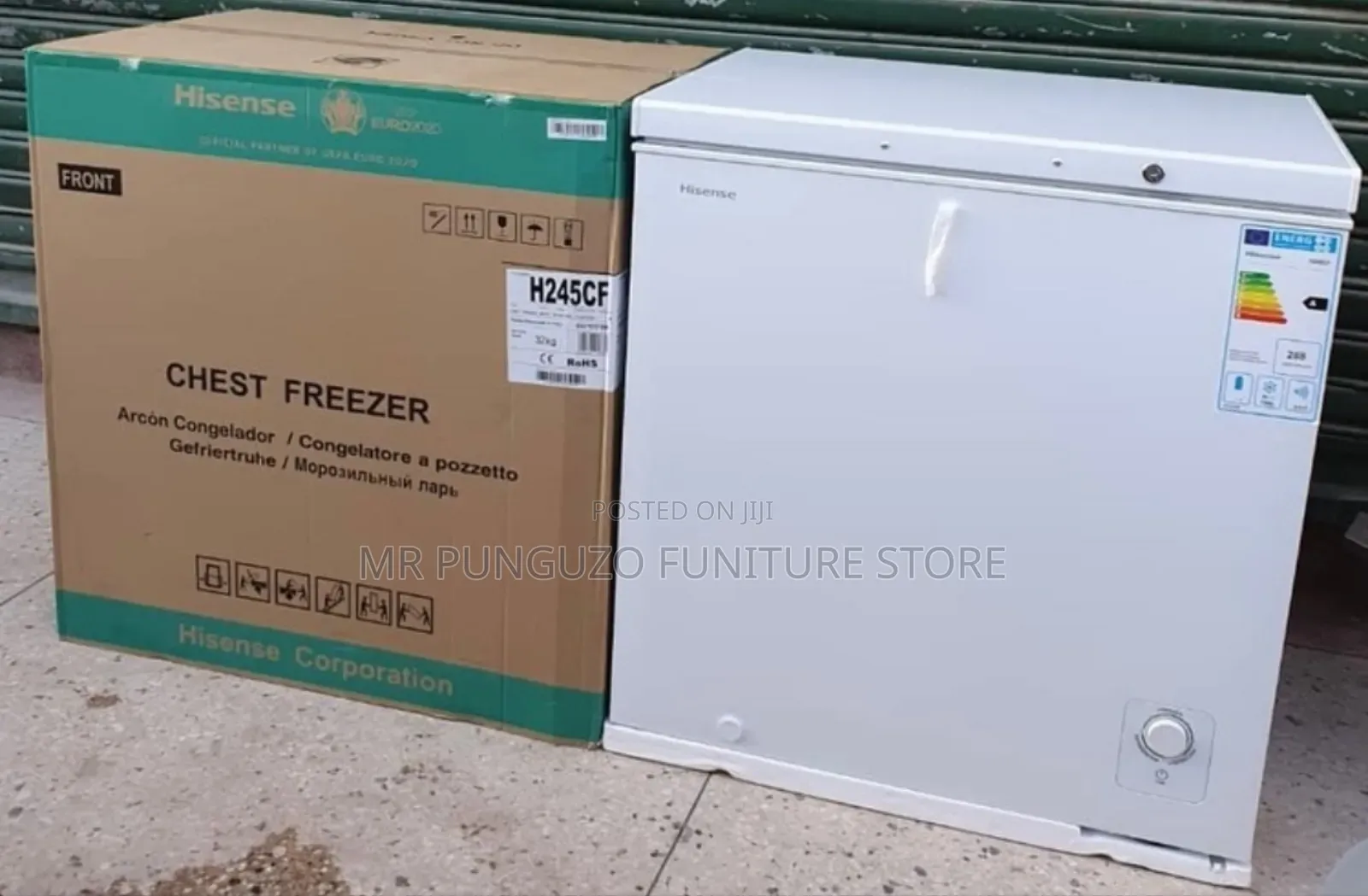 Hisense Freezer Lita 198