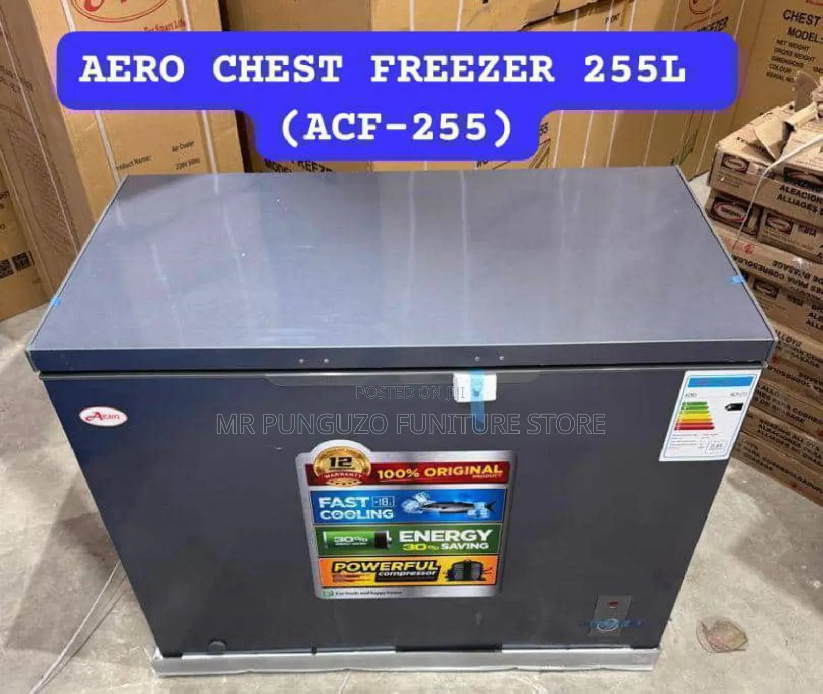 *Aero Chest Freezer 255l