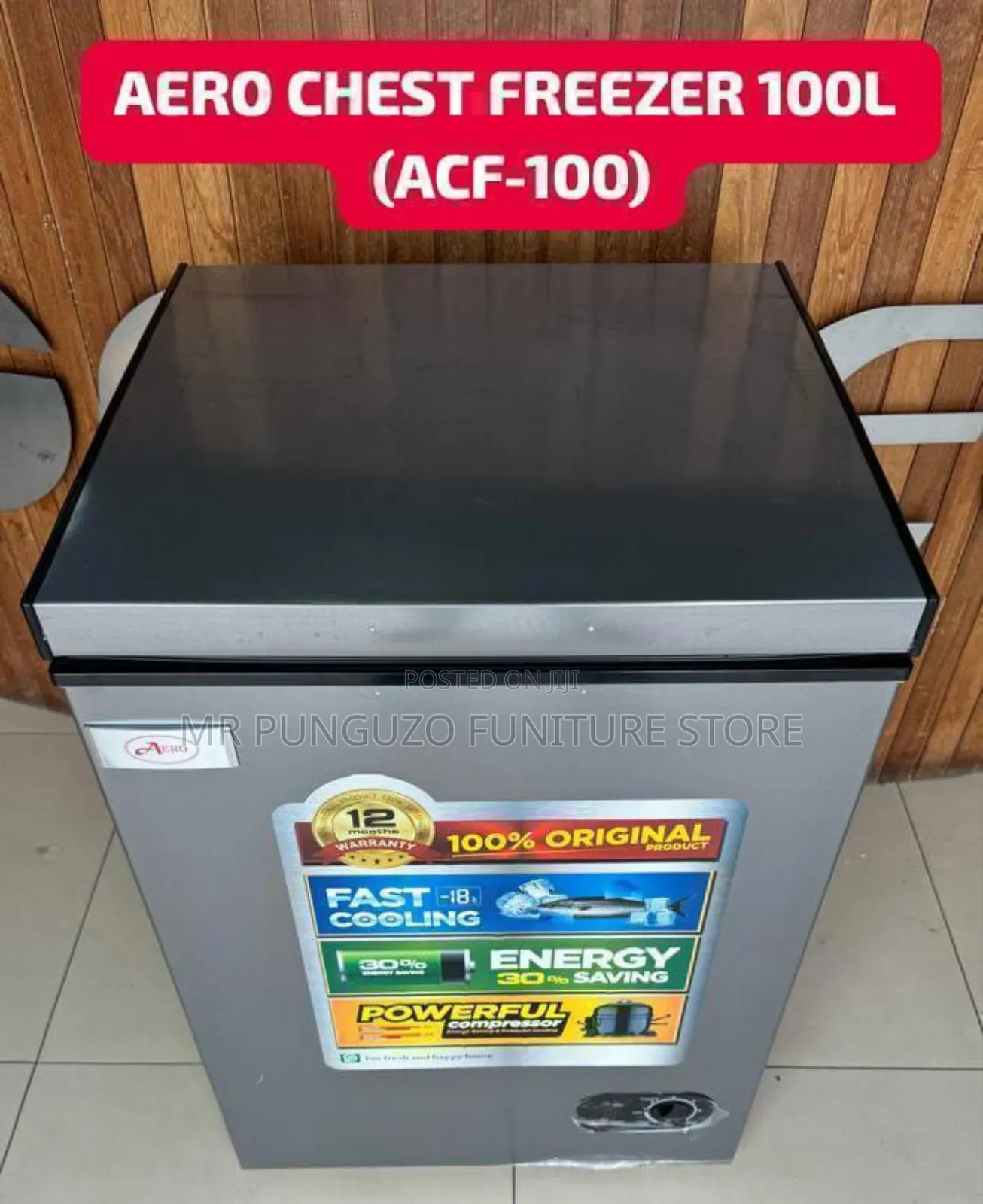 *Aero Chest Freezer 100l