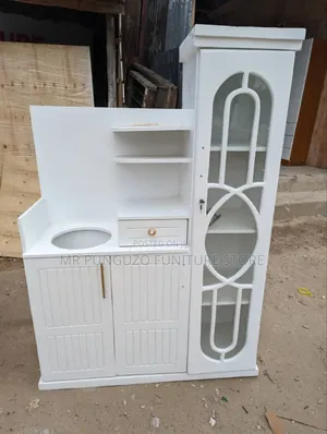 Kitchen Cabinets Ya Mtungi Full White Na Kikabati