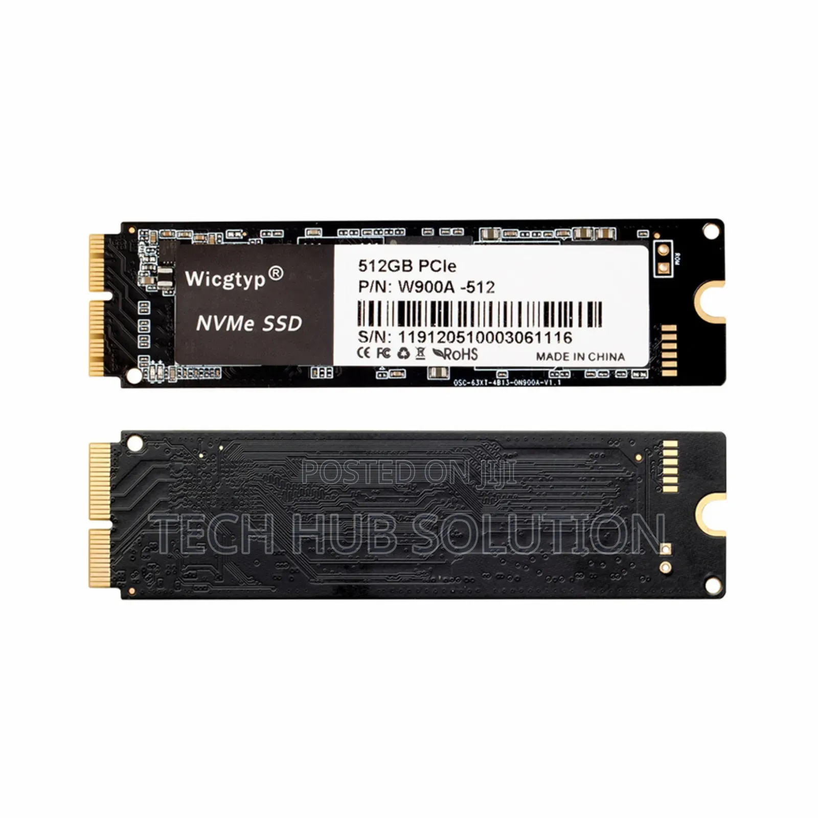 Macbook SSD 512gb Nvme