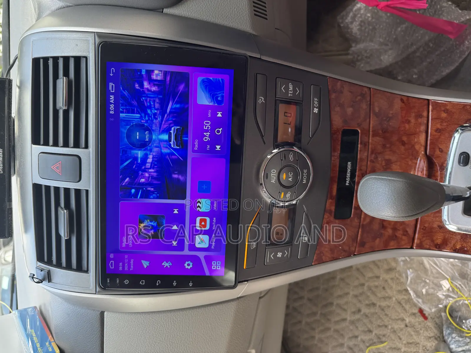 Toyota Axio Android Radio