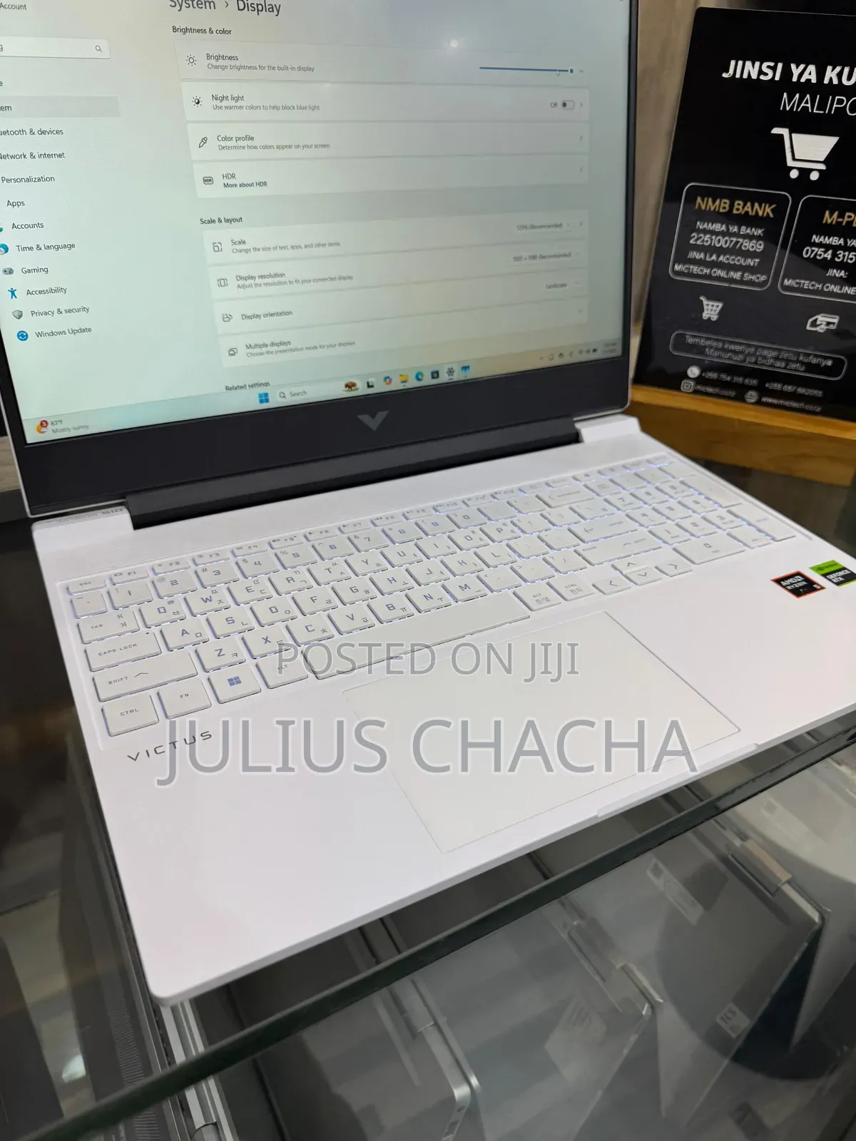 New Laptop HP Victus 15 16GB AMD Ryzen 5 SSD 1T