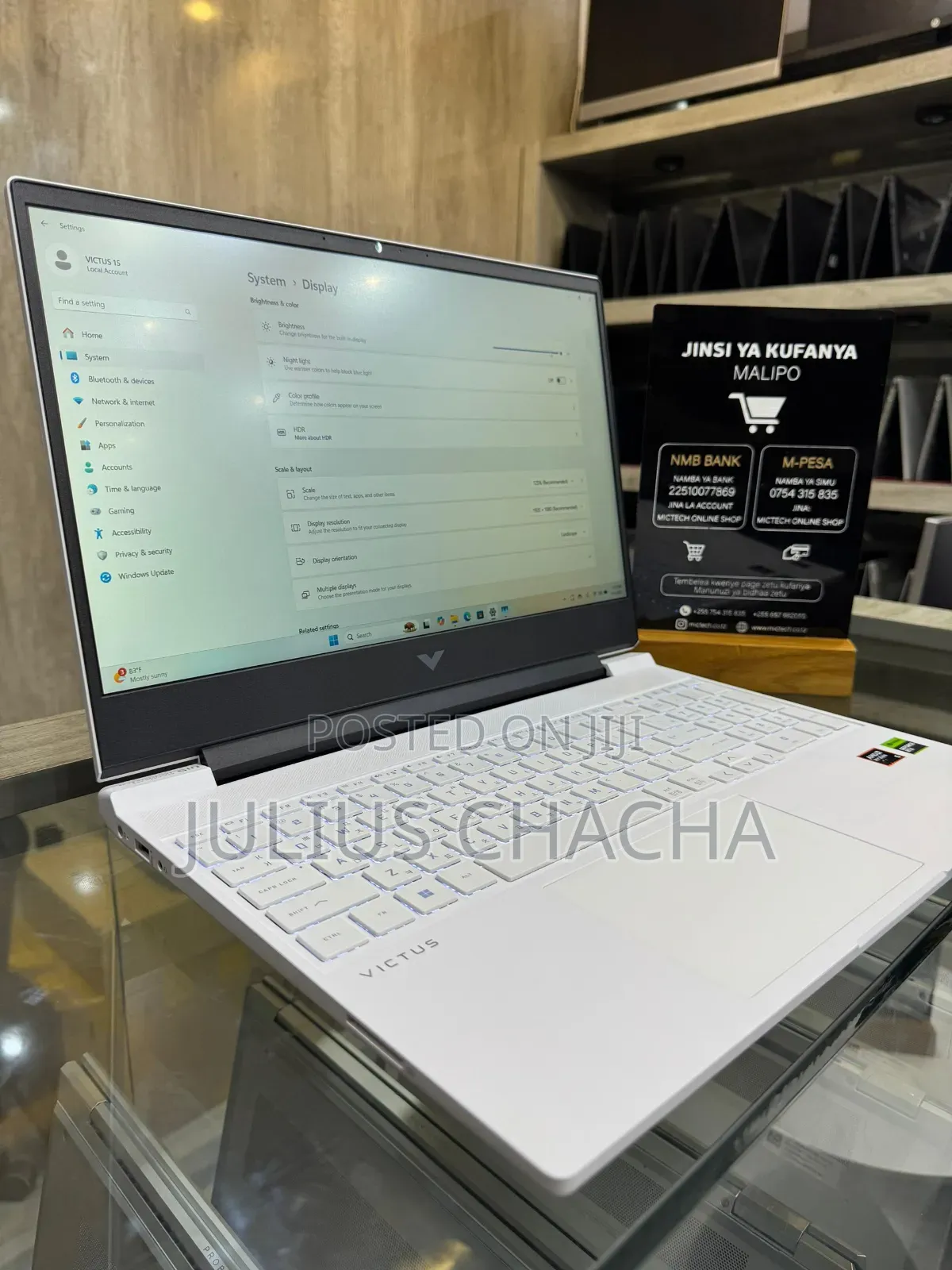 New Laptop HP Victus 15 16GB AMD Ryzen 5 SSD 1T