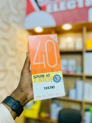 Photo - New Tecno Spark 40 128 GB Black