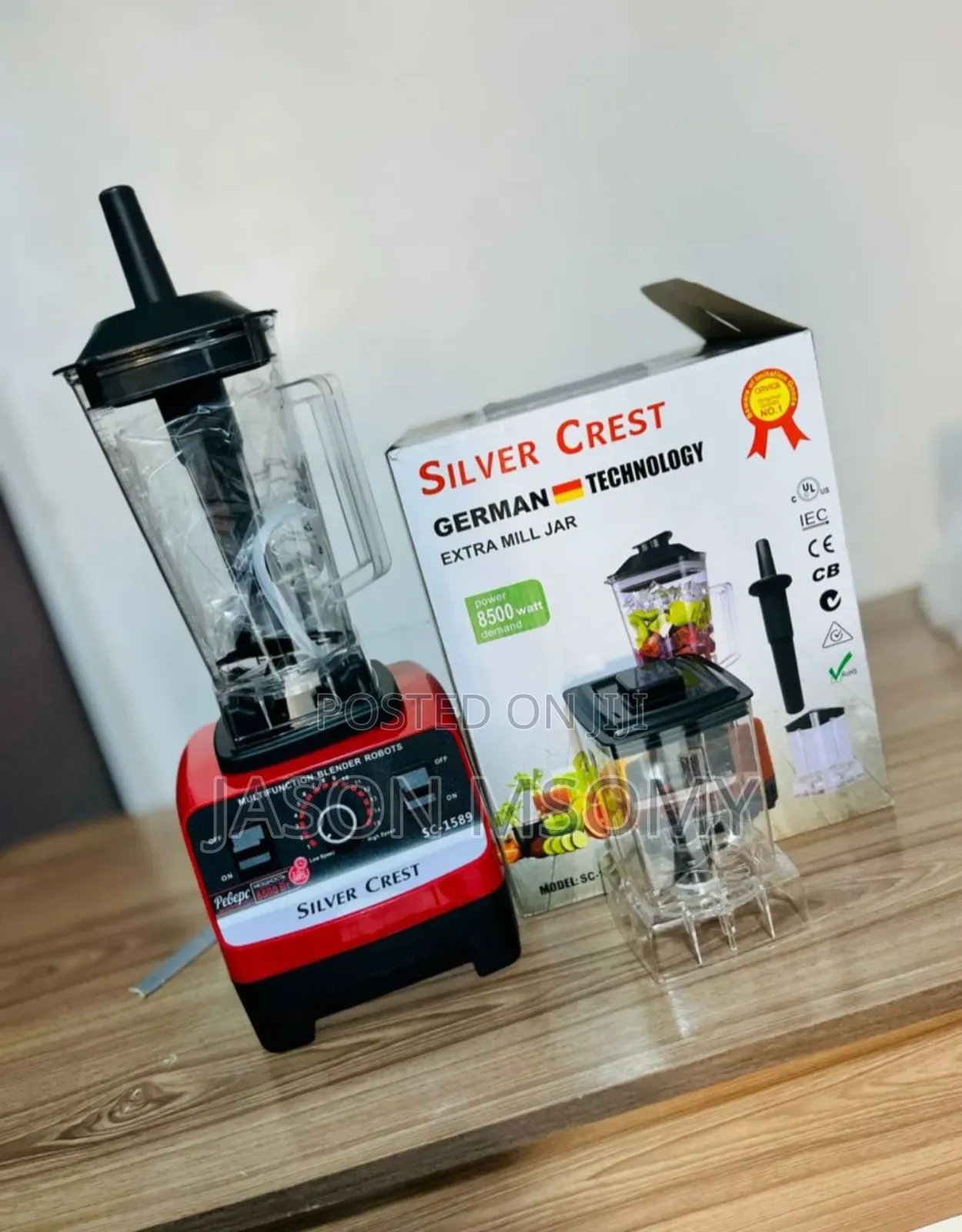 Blender Silver Crest