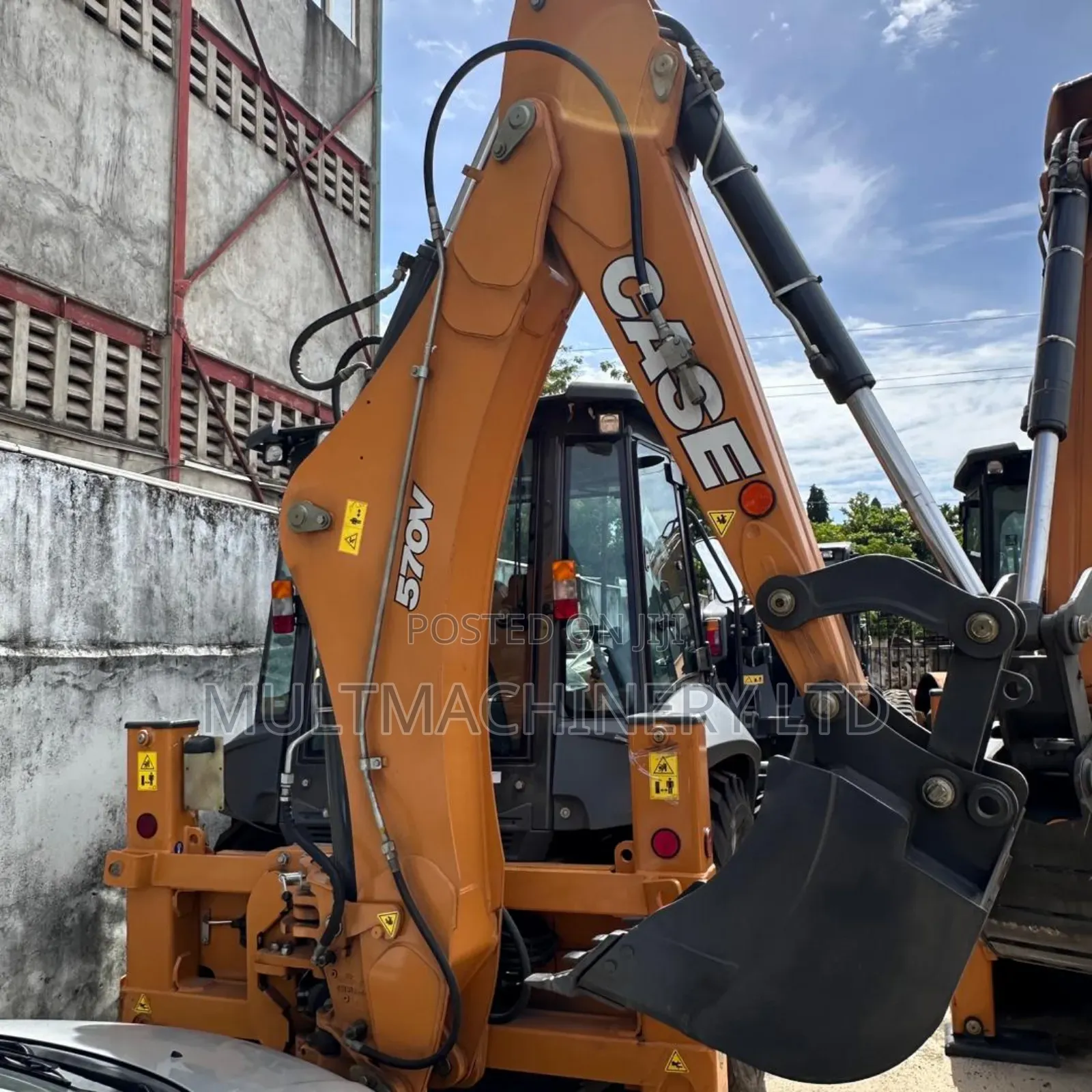 Brand New Case 570v Backhoe Loader