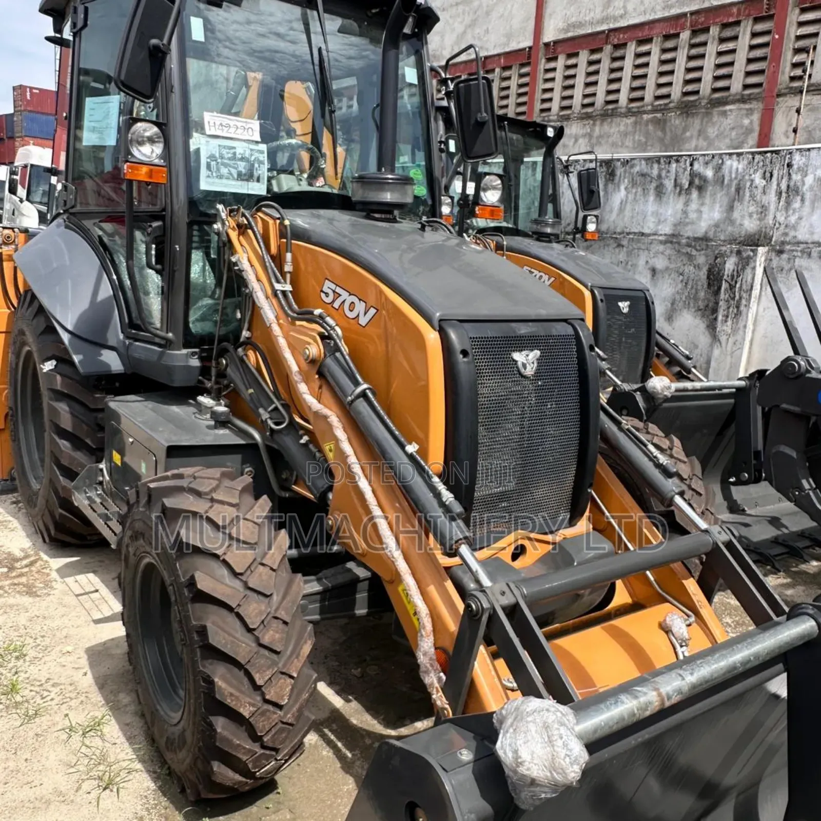 Brand New Case 570v Backhoe Loader