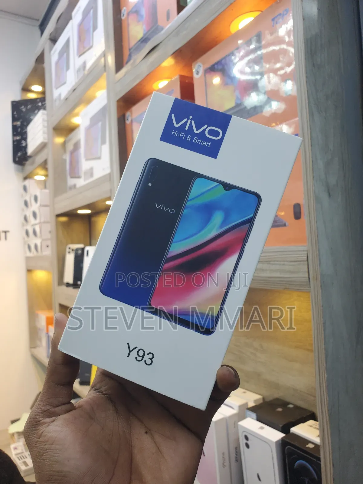 New Vivo Y93 128 GB Black