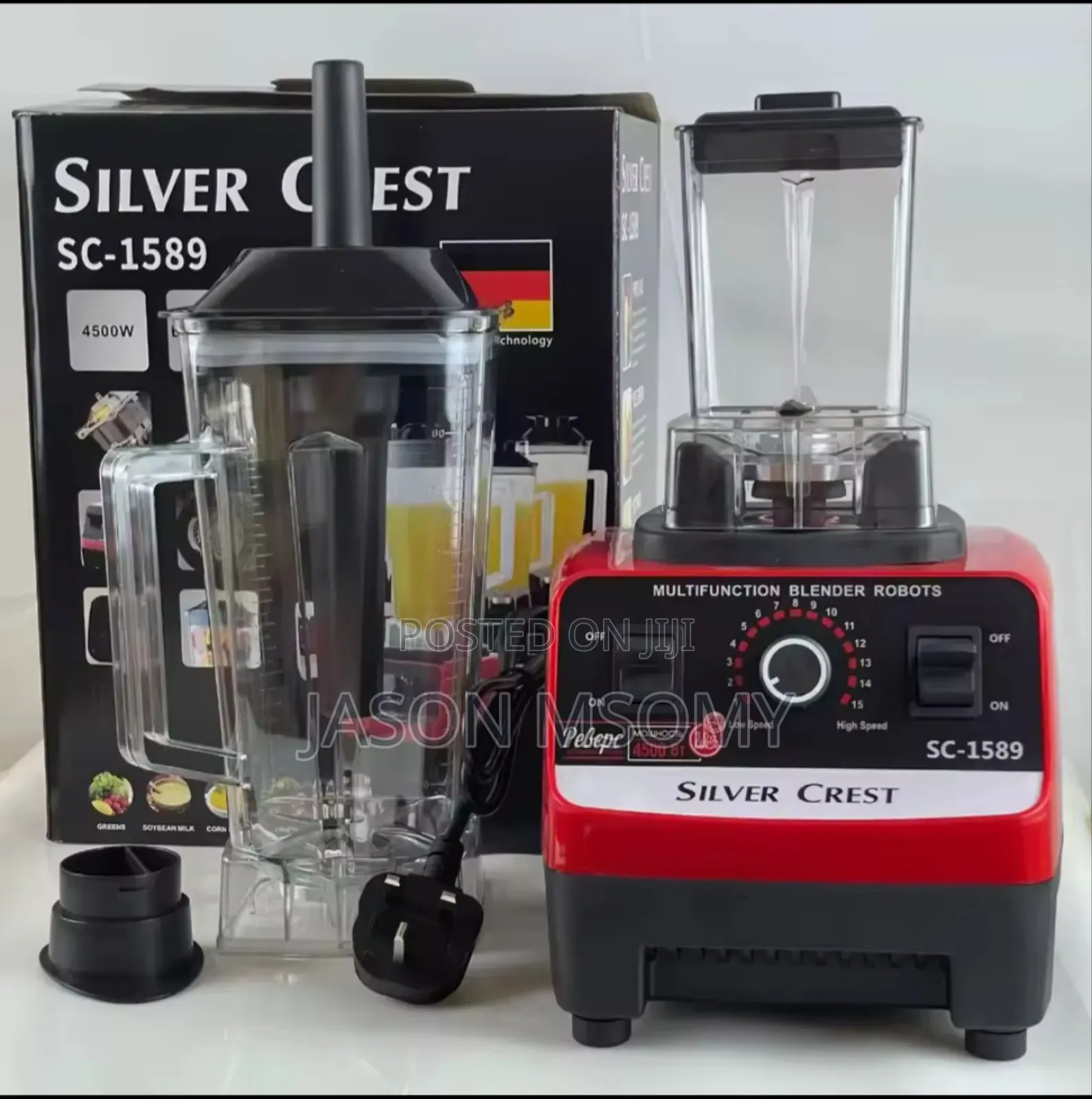 Blender Silver Crest