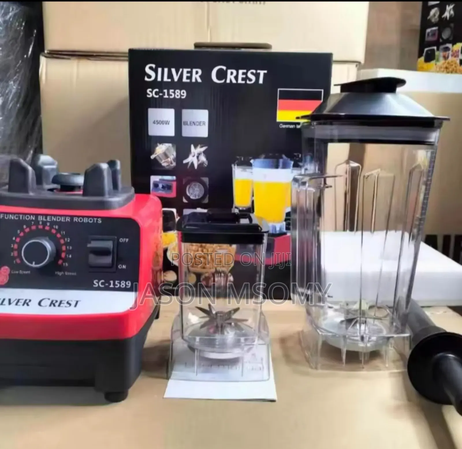 Blender Silver Crest
