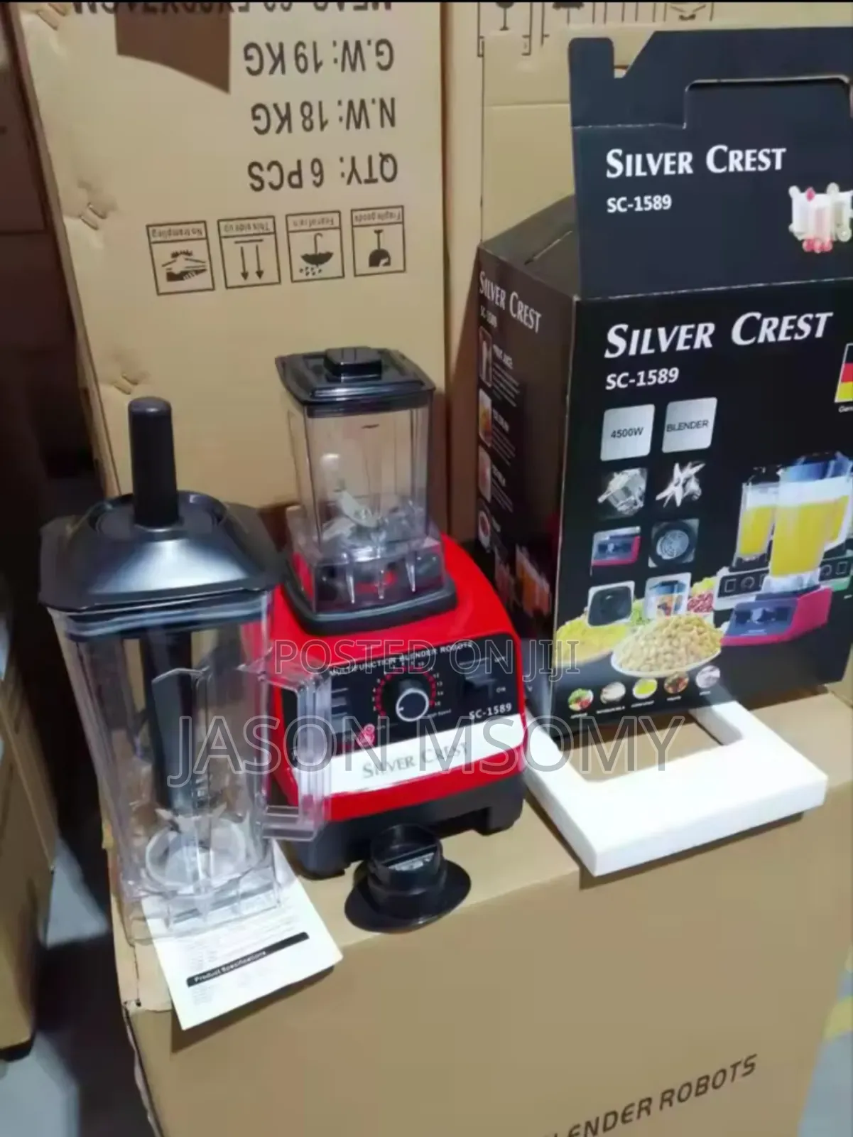Blender Silver Crest