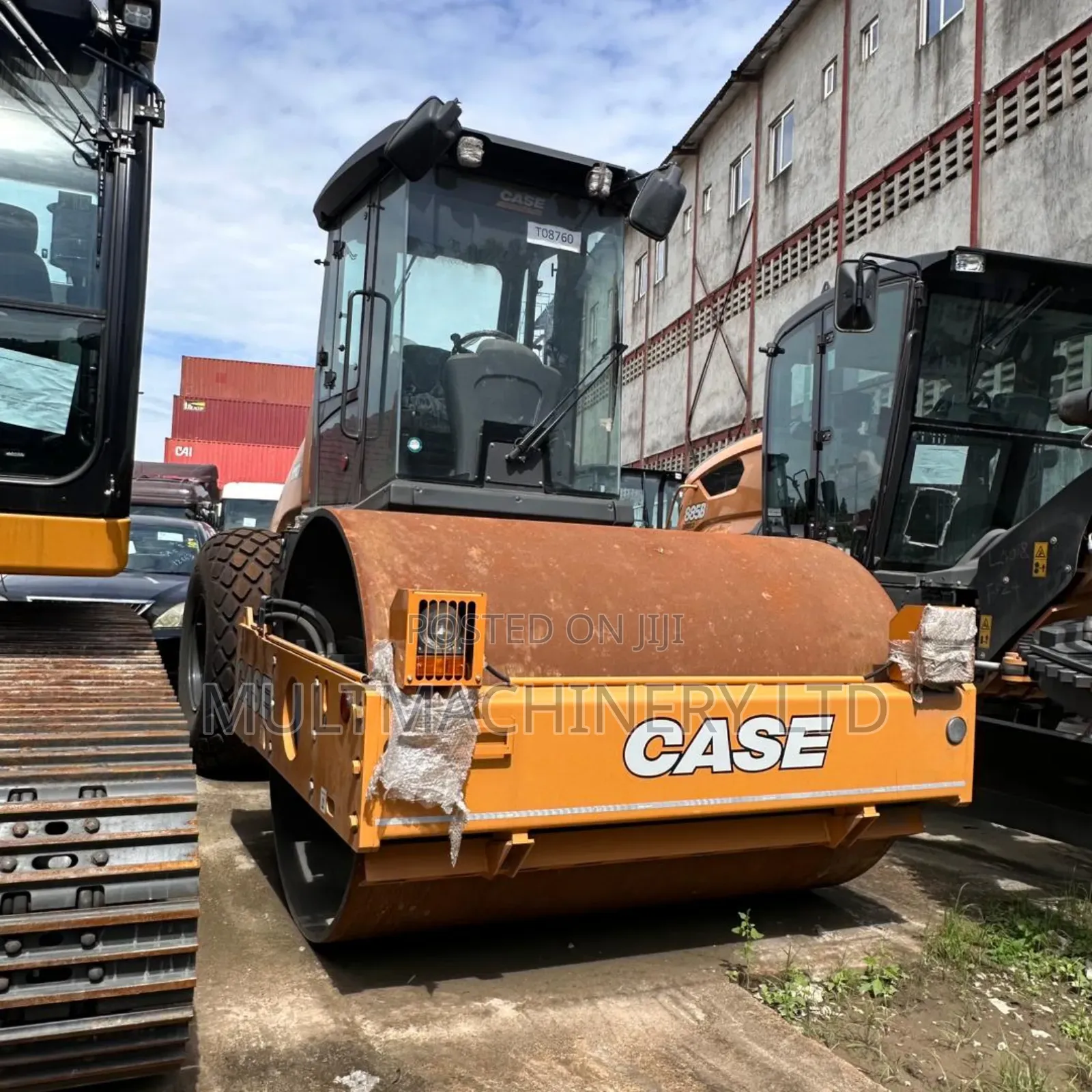 Brand New Case 110ex-D Compactor Roller
