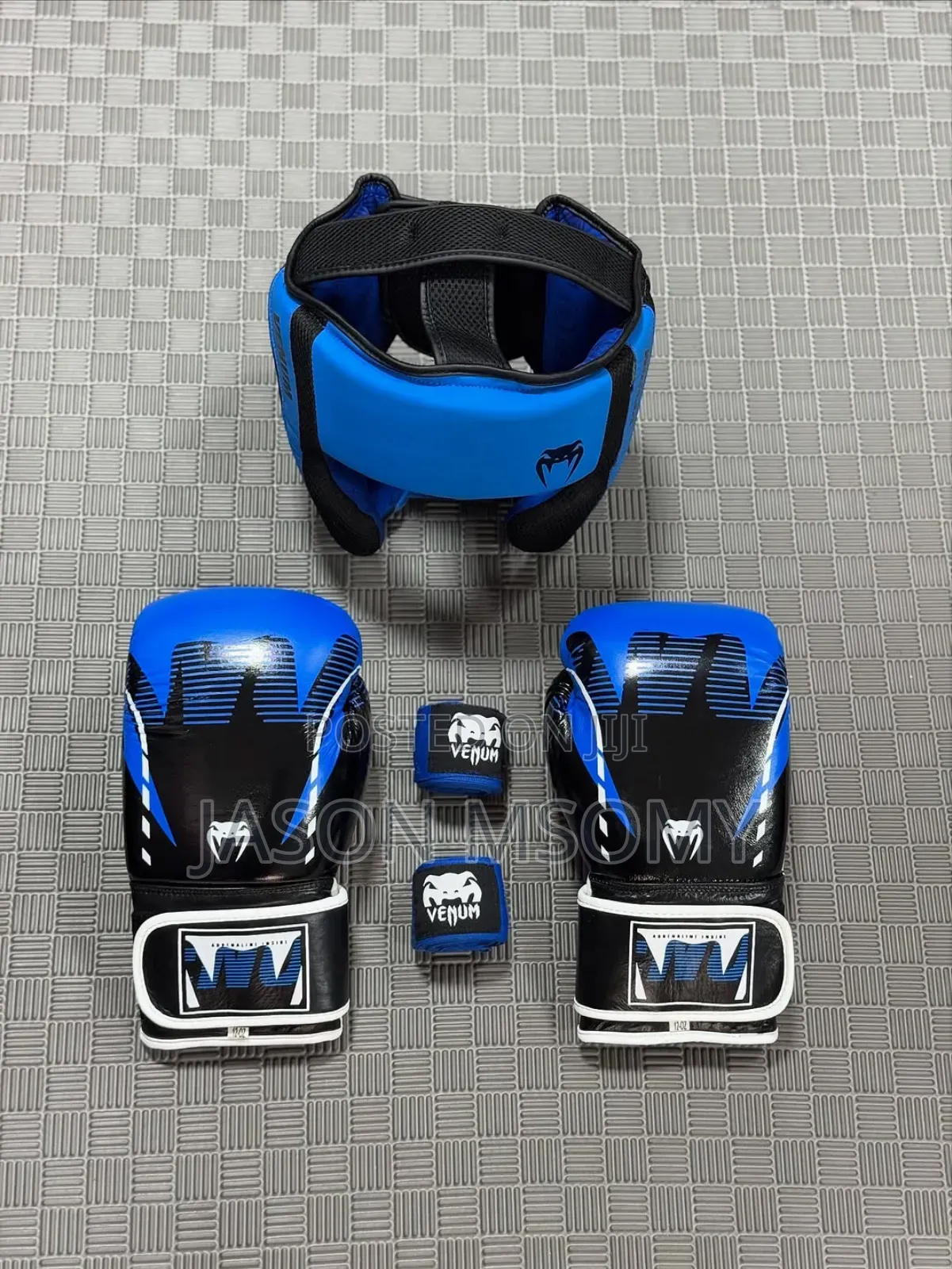 Head Guard + Punching Gloves, Hand Wraps