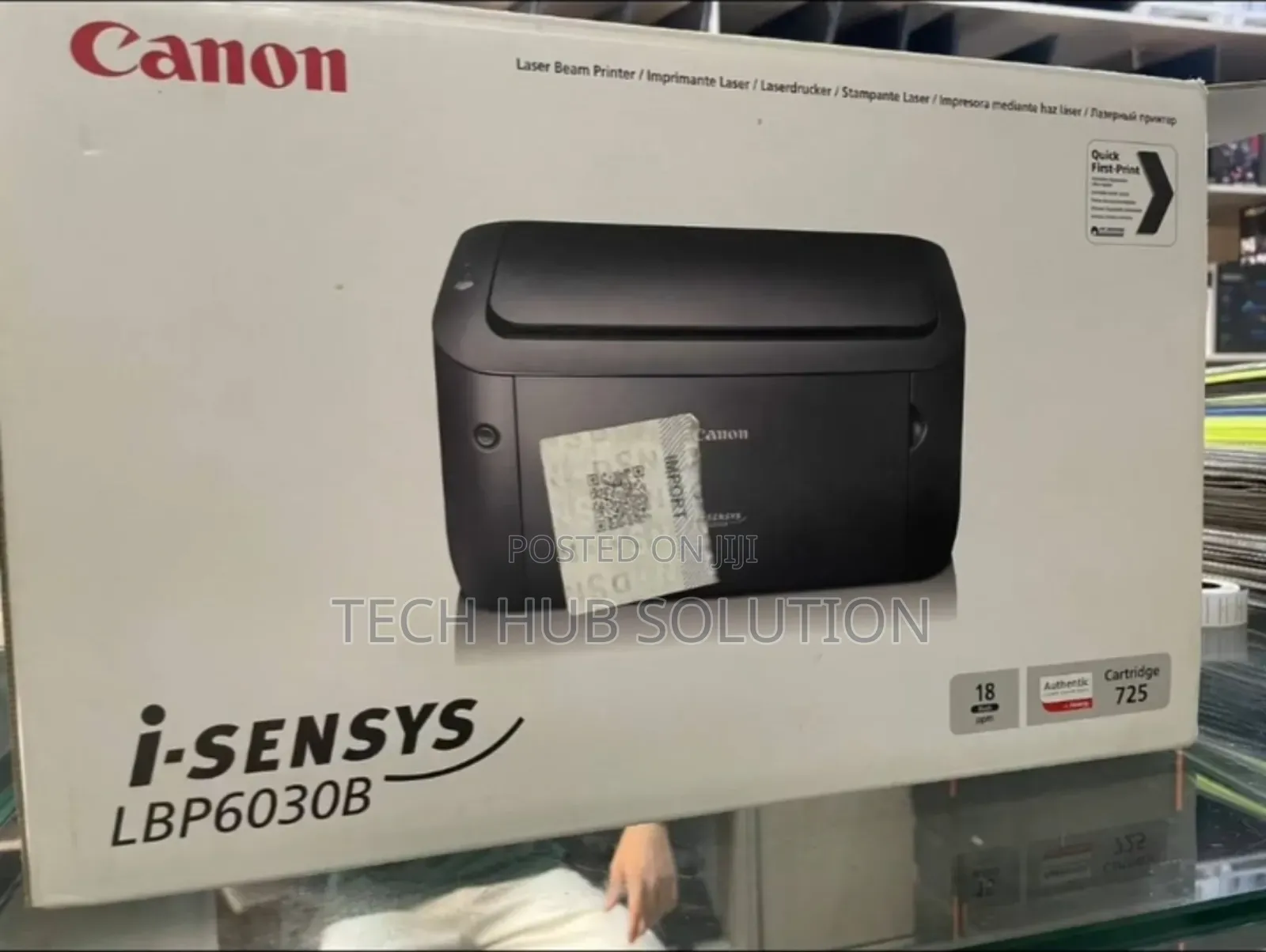 Canon Isensys Lbp6030b A4 Monochrome Usb Laser Printer