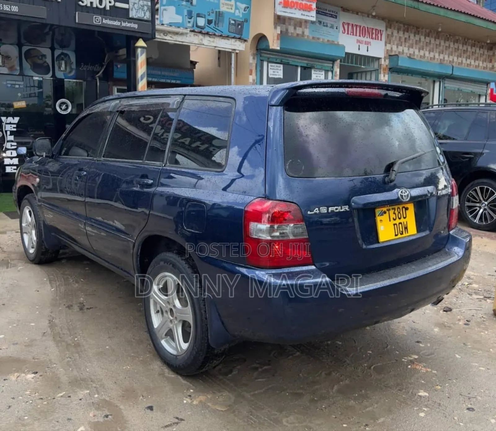 Toyota Kluger 2006 Blue