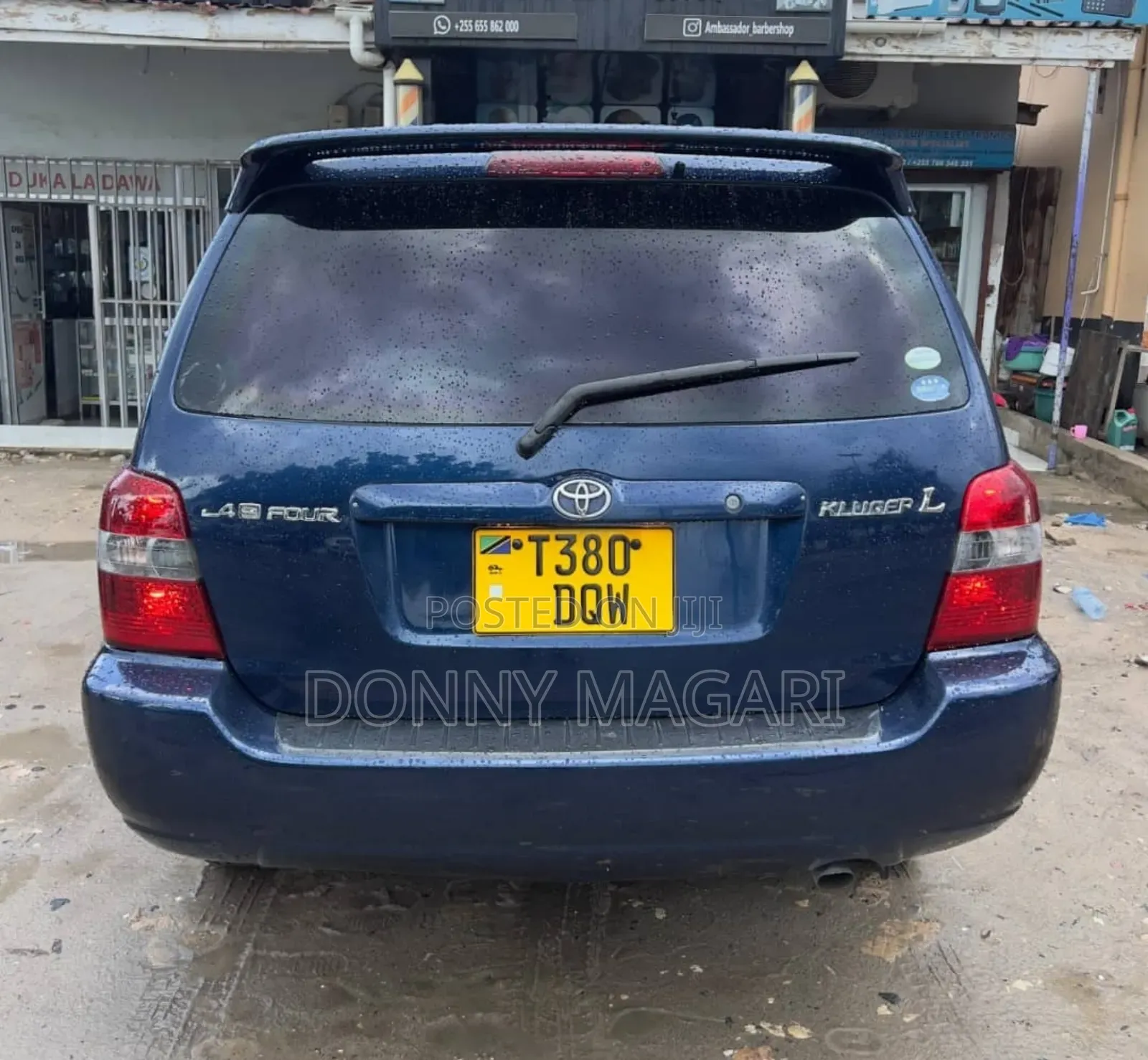 Toyota Kluger 2006 Blue