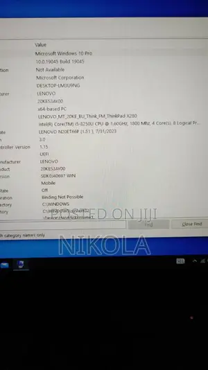 Laptop Lenovo ThinkPad X280 8GB Intel Core i5 SSD 500GB